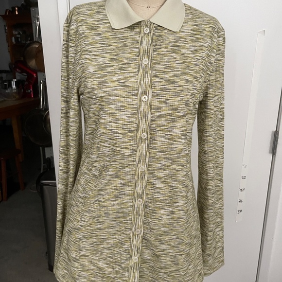 Samsoe Samsoe Olive Green Tunic Top - Picture 1 of 6